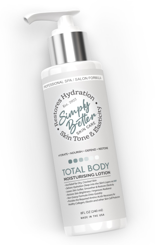 Total Body Moisturizing Lotion 10 laydown