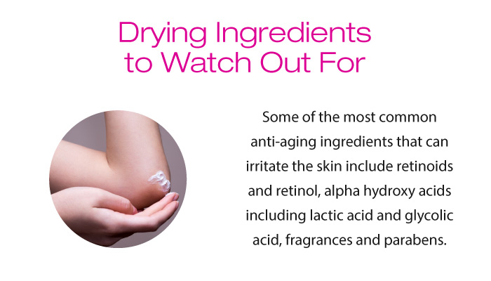 Eczema.... What Are the Best Anti-Aging Products for Eczema? 1 AMIGE 170627 drying ingredients
