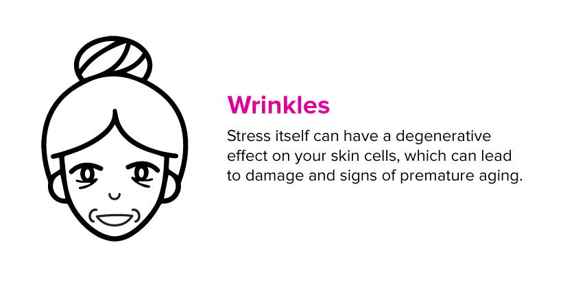 What Happens to Your Skin When You’re Stressed or Anxious? 3 wrinkles and stress