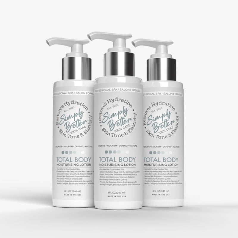 Total Body Moisturizing Formula 3 pack